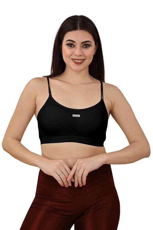 Nirva Women's Cotton Full Comfortable Free Size Lightly Padded Pull On Bra for Everyday Wear - 2122 Bra