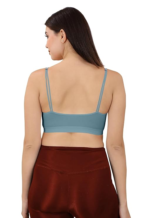 Nirva Women's Cotton Full Comfortable Free Size Lightly Padded Pull On Bra for Everyday Wear - 2122 Bra