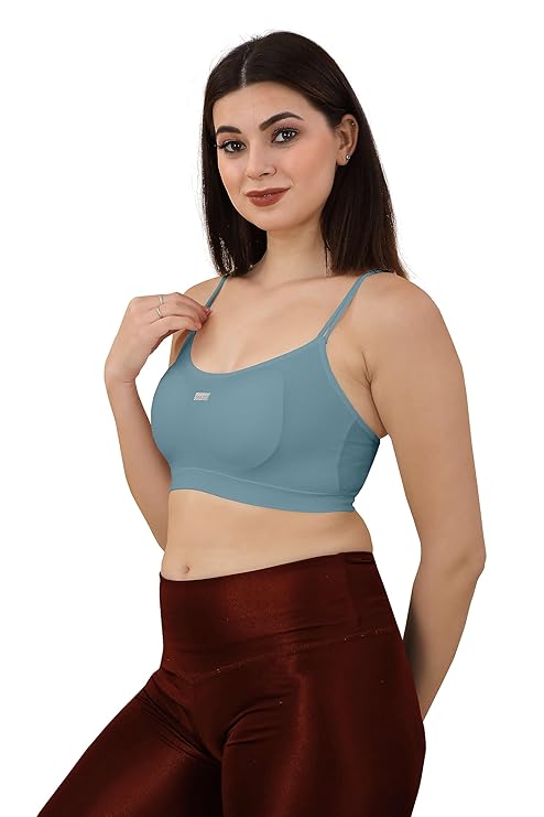 Nirva Women's Cotton Full Comfortable Free Size Lightly Padded Pull On Bra for Everyday Wear - 2122 Bra