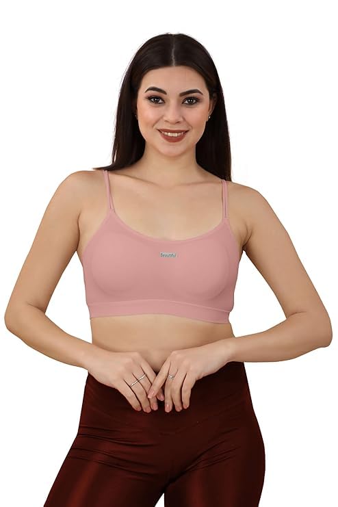 Nirva Women's Cotton Full Comfortable Free Size Lightly Padded Pull On Bra for Everyday Wear - 2122 Bra