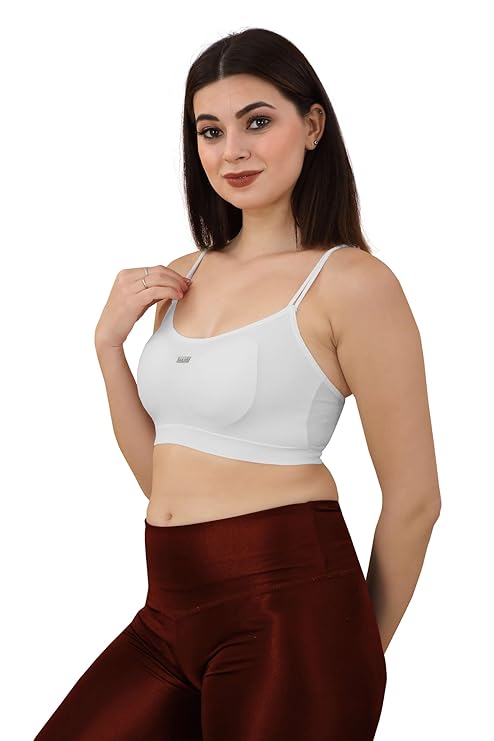Nirva Women's Cotton Full Comfortable Free Size Lightly Padded Pull On Bra for Everyday Wear - 2122 Bra