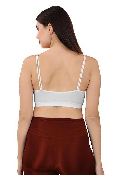 Nirva Women's Cotton Full Comfortable Free Size Lightly Padded Pull On Bra for Everyday Wear - 2122 Bra